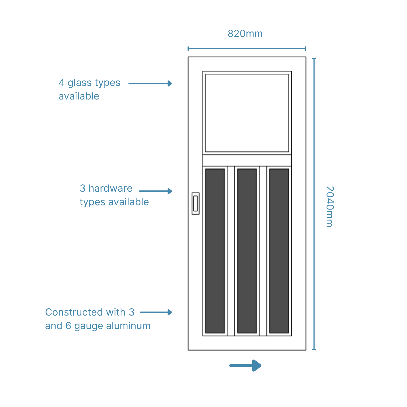 Ascot Cavity Sliding Door