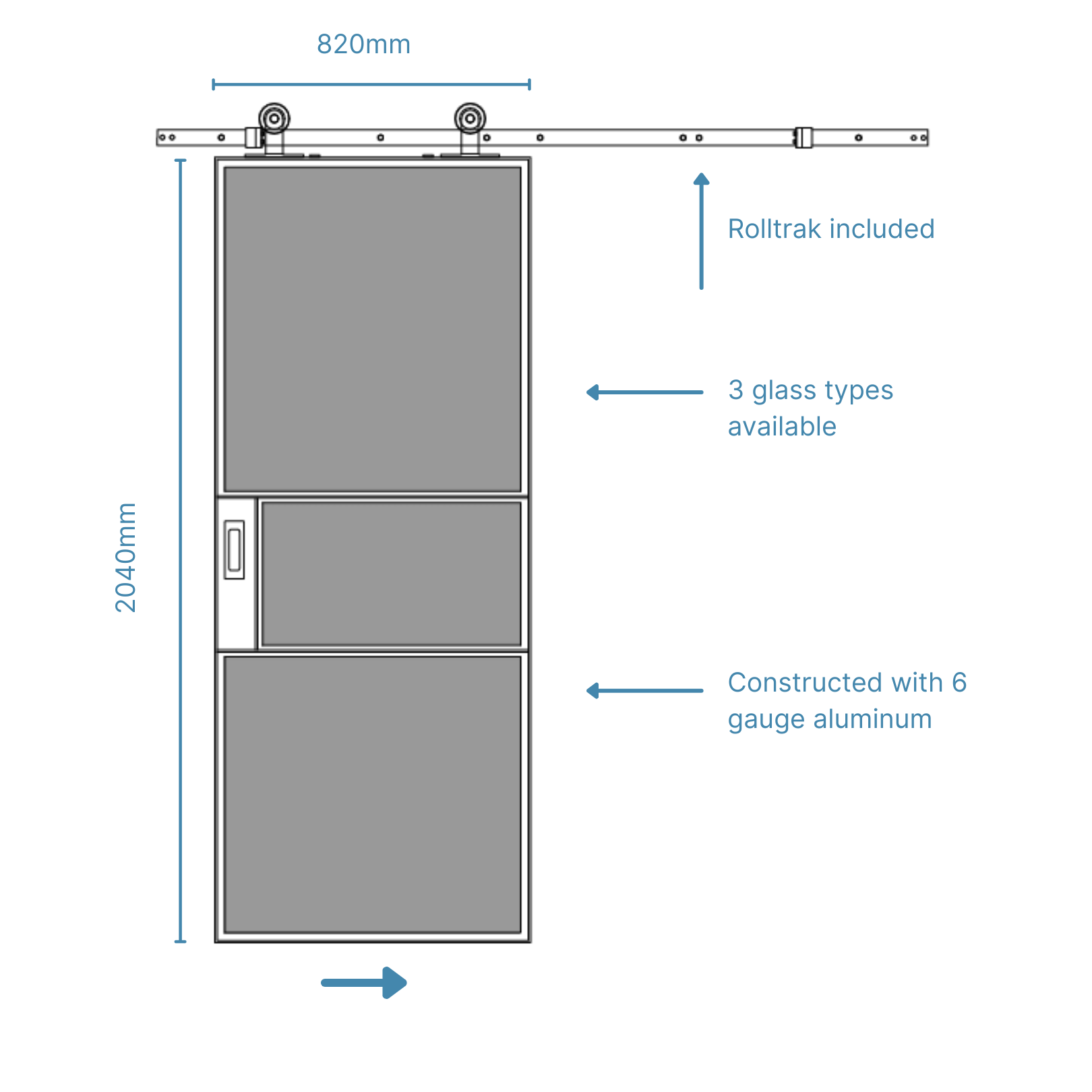 Bellevue Barn Sliding Door