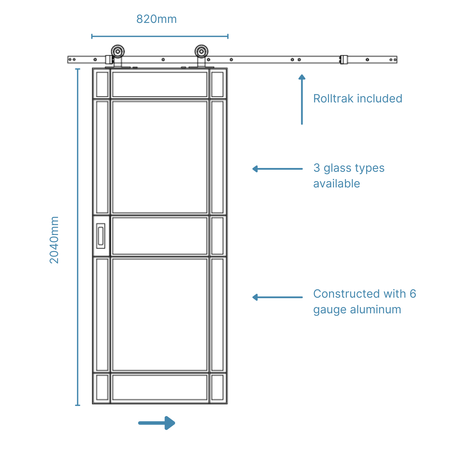 Brighton Barn Sliding Door