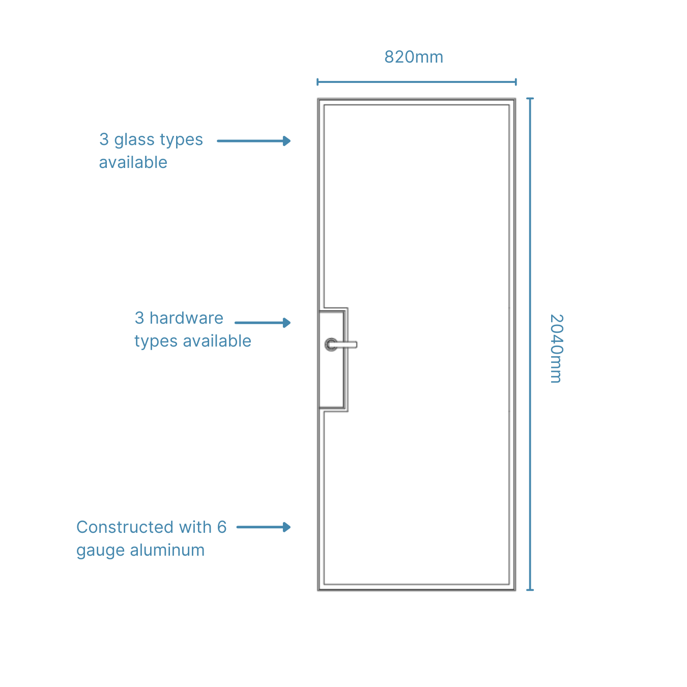 Mosman Standard Door