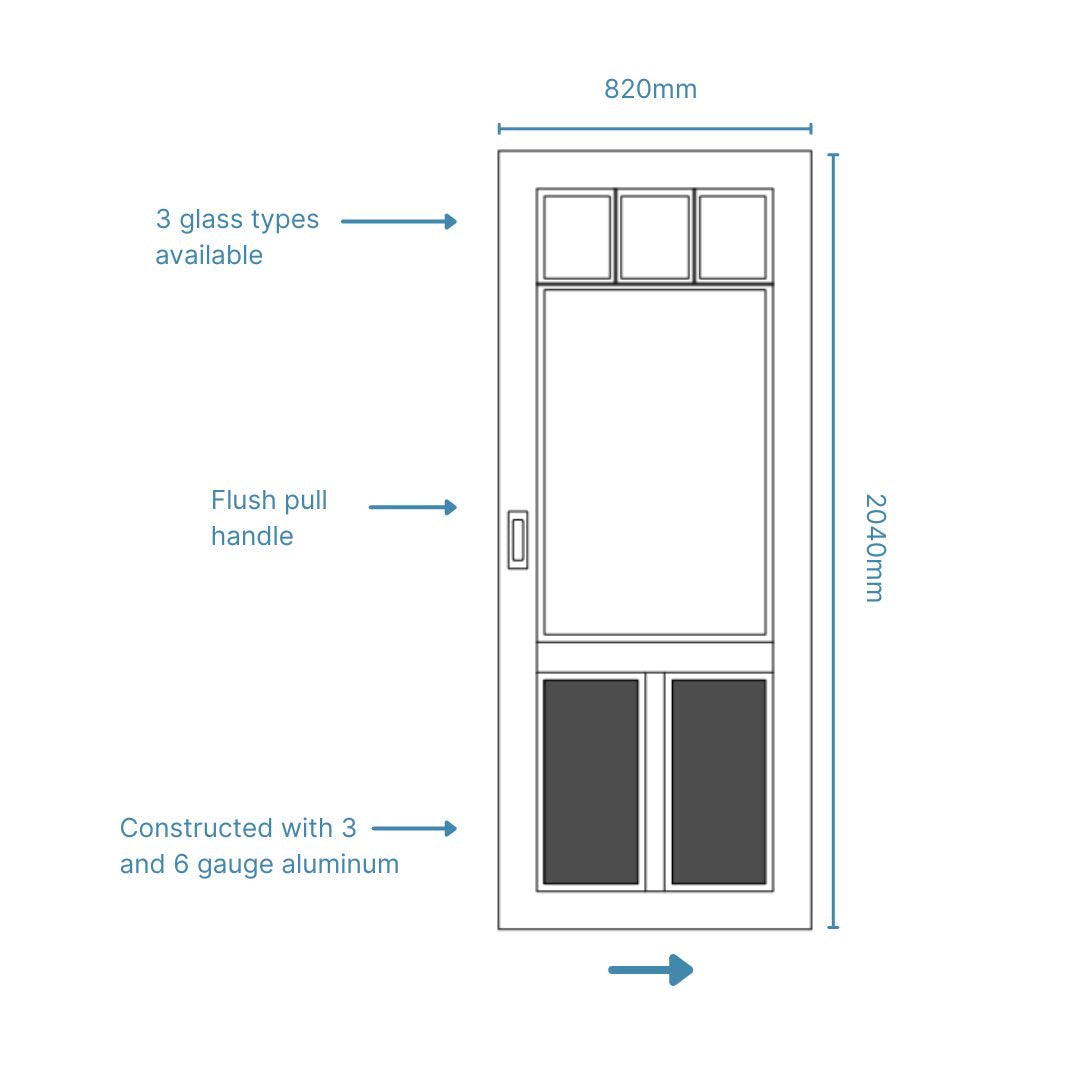 Teneriffe Cavity Sliding Door